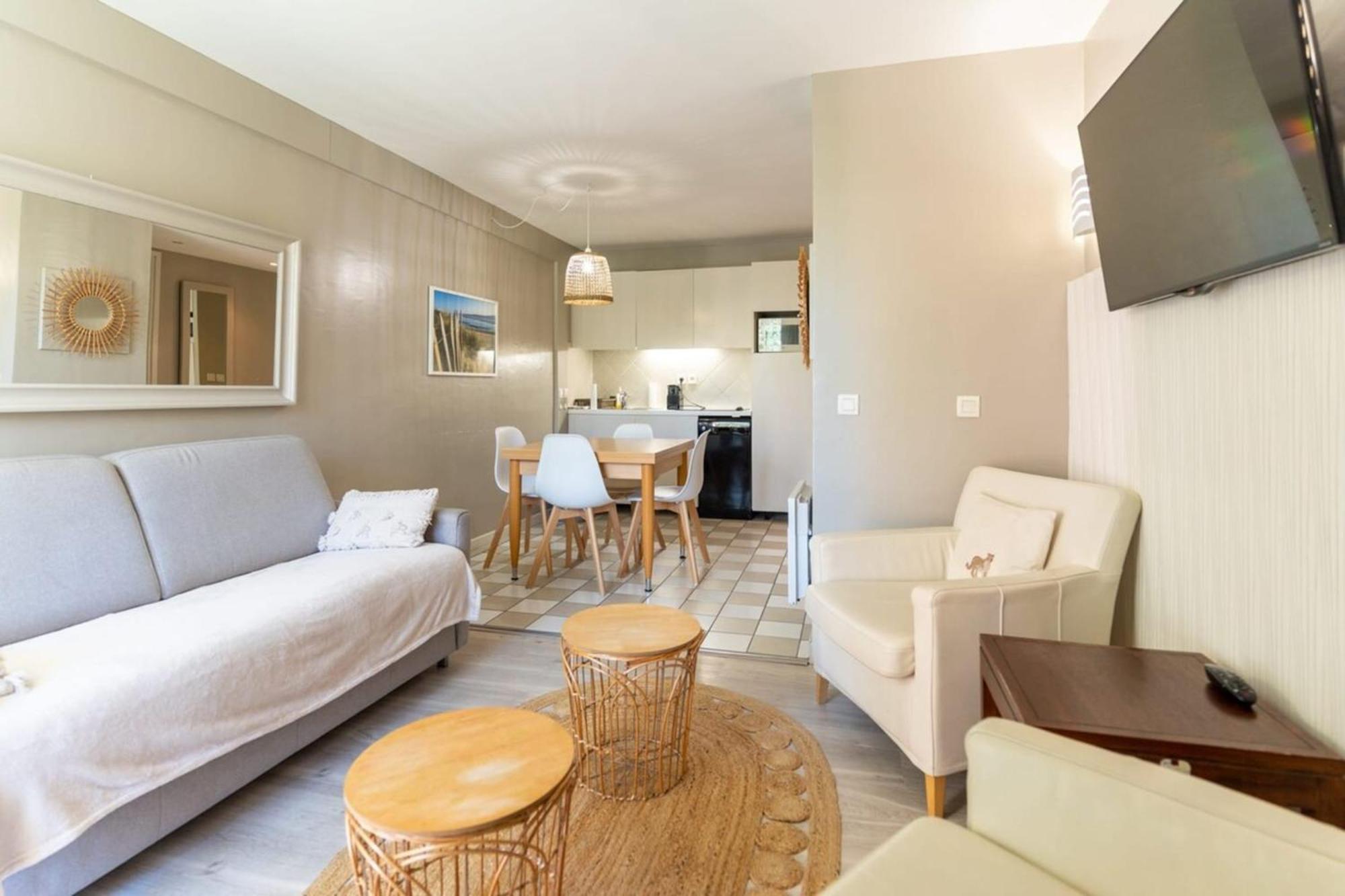 Beautiful Flat With Swimming Pool Tennis Court And Free Parking 117 Le Touquet エクステリア 写真